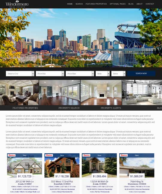 Berkshire IDX Real Estate WordPress Theme