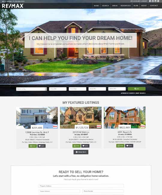 Berwickshire IDX Real Estate WordPress Theme